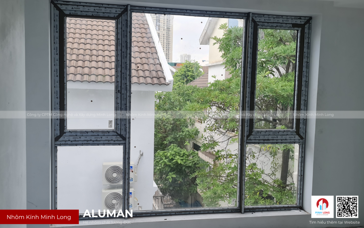 Công trình cửa nhôm Aluman - nhôm kính minh long
